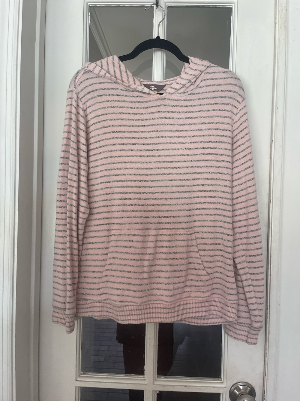 Gymboree Pink Stripe Hooded Pullover Sweatshirt for Kids